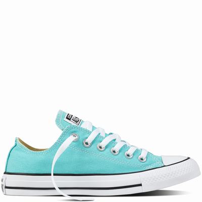 Converse Chuck Taylor All Star Classic Low Tops Mens - Light Turquoise Shoes (740FQMOW)
